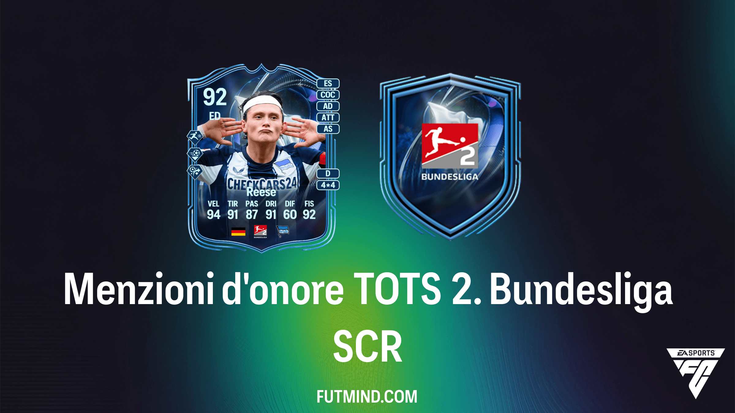 SCR Menzioni d'onore TOTS 2. Bundesliga: Guida Completa e Analisi Fabian Reese