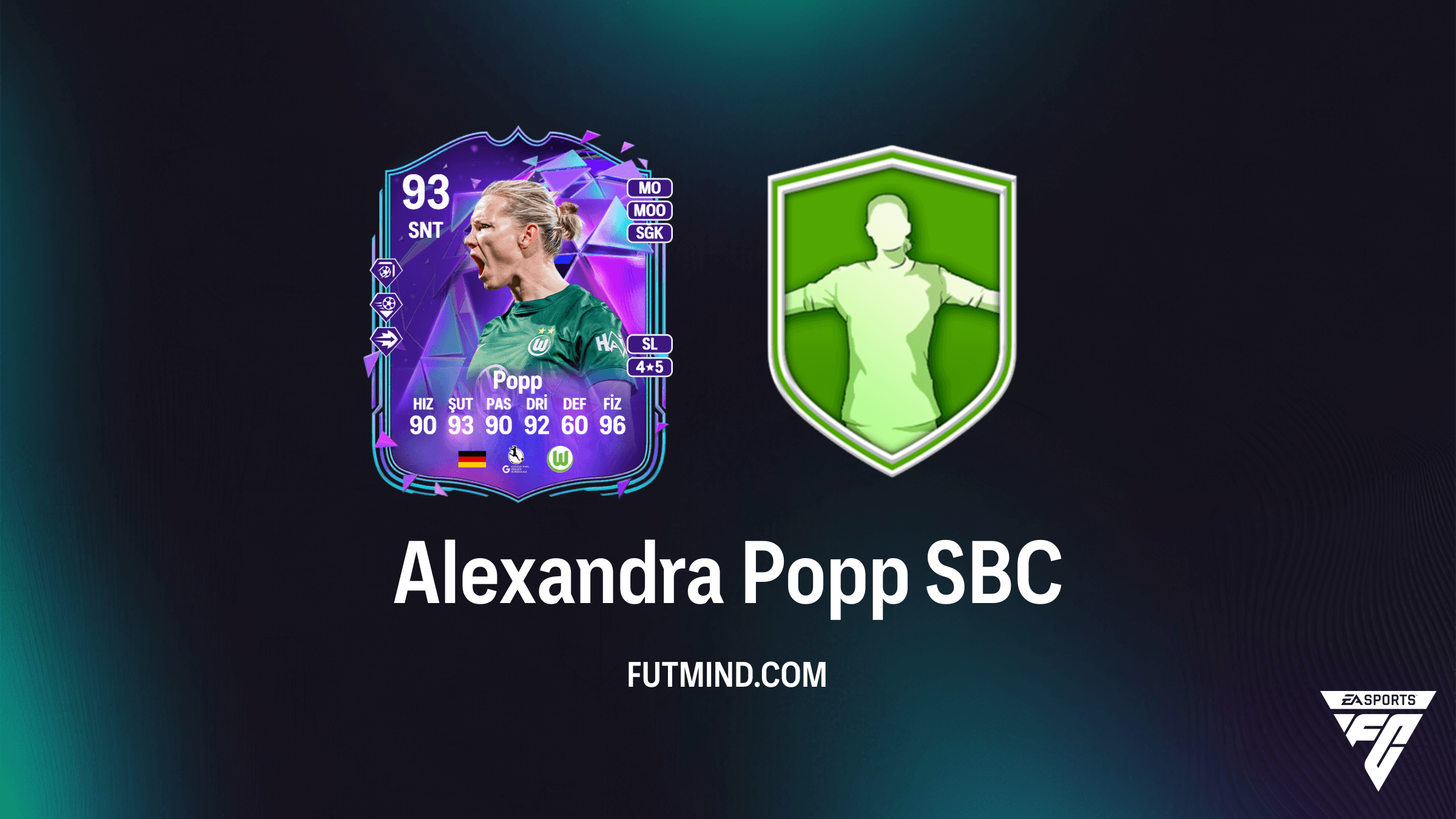 Alexandra Popp Premium KKG (SBC) Rehberi: VfL Wolfsburg Efsanesi FC 26'da!