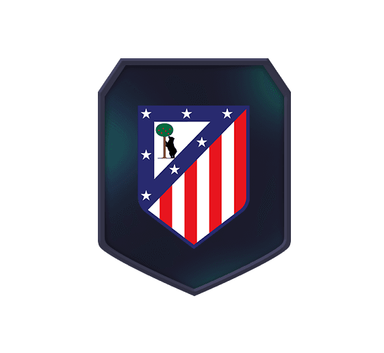 Byg en trup-udfordringer Atlético de Madrid logo