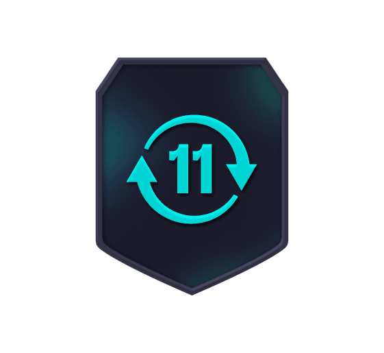 Byg en trup-udfordringer SV: 1/3 Kampagneikoner (91+) logo