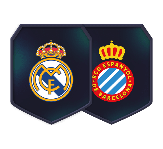Squad Building Challenges Real Madrid v Espanyol logo