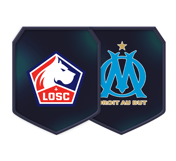 تحديات بناء التشكيلة LOSC Lille ضد Olympique de Marseille logo