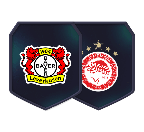 Squad Building Challenges Leverkusen - Olympiacos logo