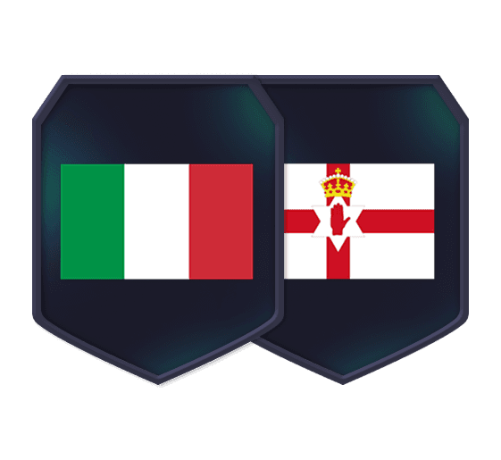 DCP Italia vs. Irlanda del Norte logo