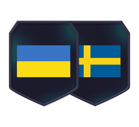 DCP Ucrania vs. Suecia logo