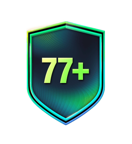 Squad Building Challenges 2x 77+ upgrade logo