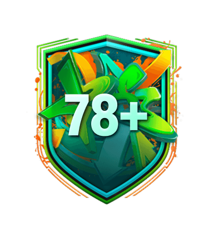 Squad Building Challenges 5 of 10 78+ Player Pick logo