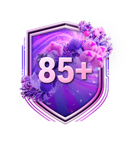 Byg en trup-udfordringer Opgradering: 85-87 logo