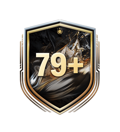 チーム編成チャレンジ 79+ 選手ピック 10名のうち5名 logo