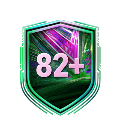 Wyzwania budowania składu Wybór 4 z 10 kart piłk. 82+ logo