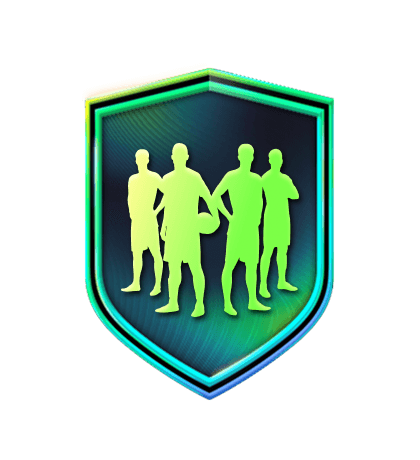 Squad Building Challenges 4 of 10 84+ Player Pick logo