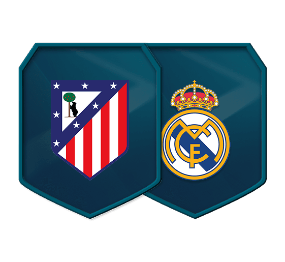 Squad Building Challenges Atlético de Madrid v Real Madrid logo
