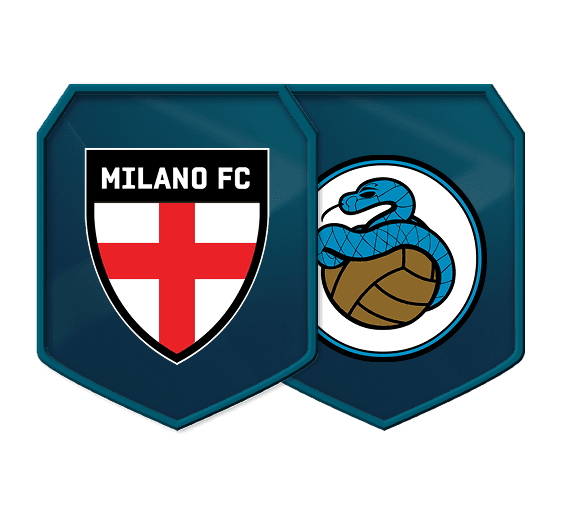 チーム編成チャレンジ ﾐﾗﾉFC対ﾛﾝﾊﾞﾙﾃﾞｨｱFC logo