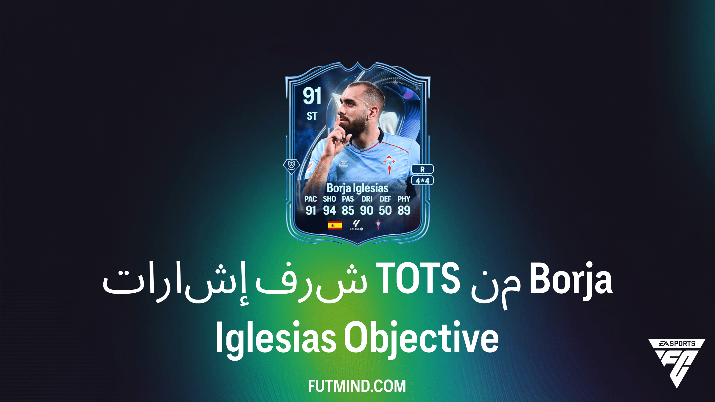دليل إكمال إشارات شرف TOTS من Borja Iglesias في FC 26