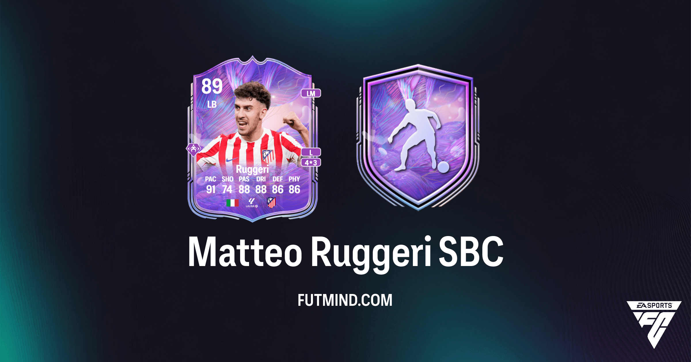 دليل إكمال تحدي بناء التشكيلة (SBC) Matteo Ruggeri Fantasy FC في FC 26
