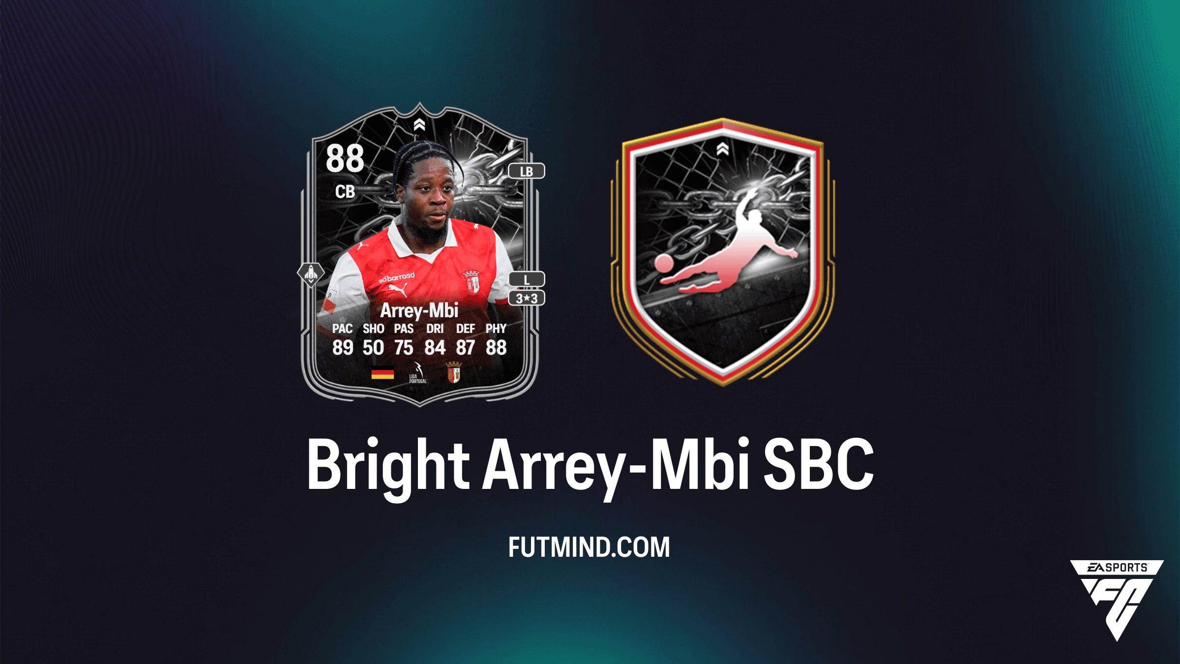 دليل تحدي بناء التشكيلة (SBC) لبطاقة Bright Arrey-Mbi Showdown في FC 26