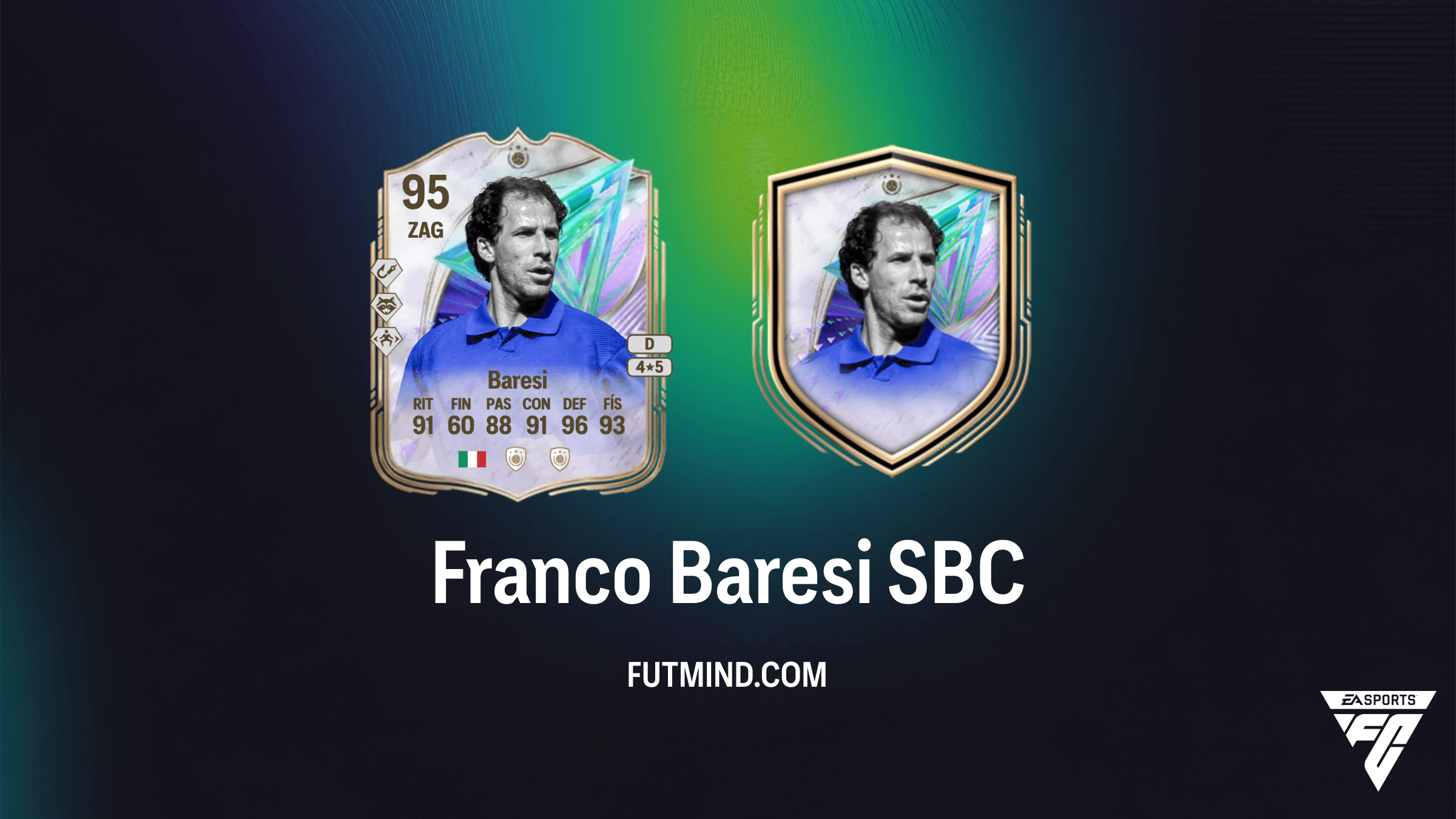 SBC Franco Baresi Ídolo Craques do Esporte: Vale a pena completar no FC 26?