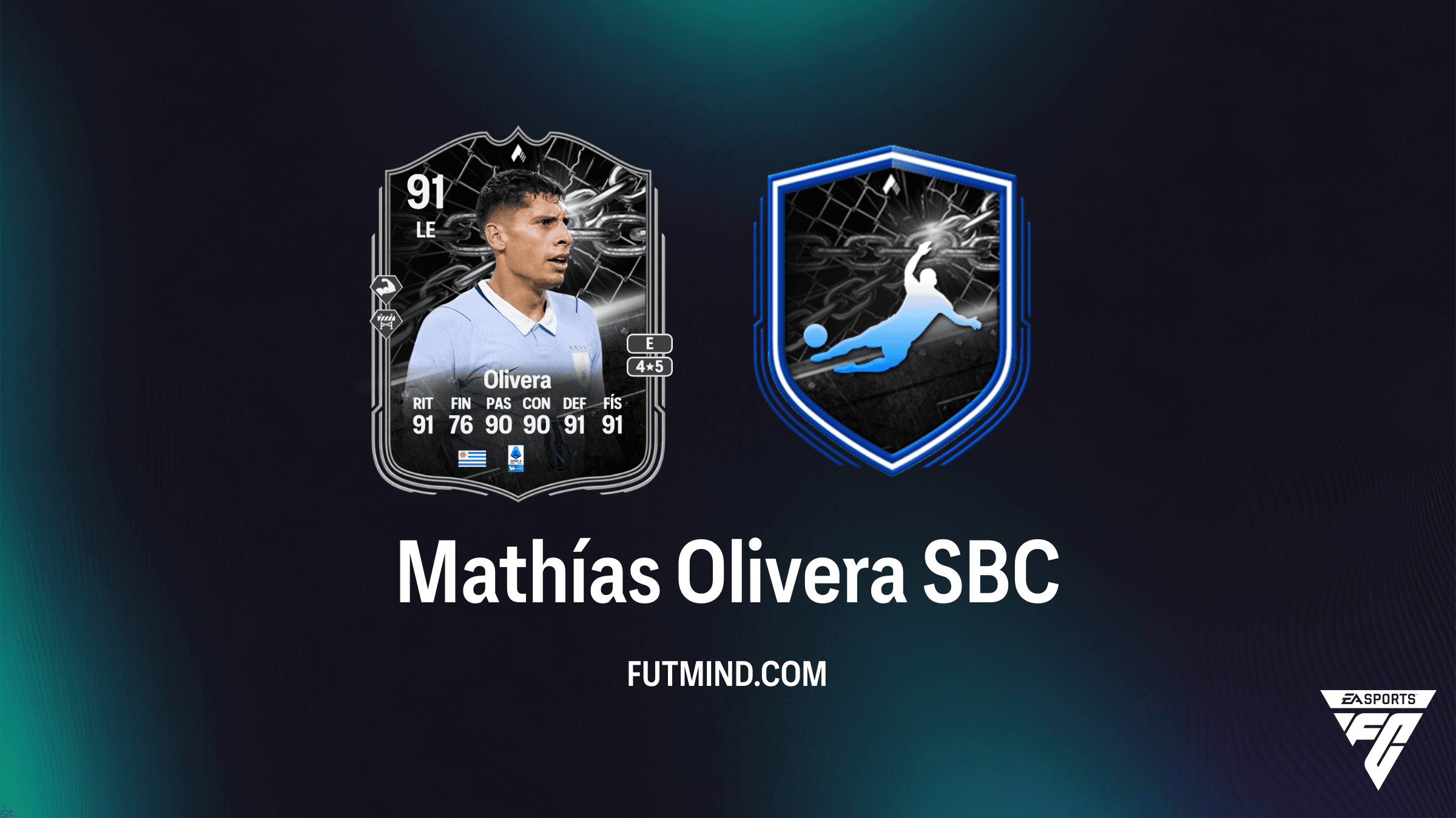 SBC Mathías Olivera Confronto no FC 26: Vale a Pena Completar o Lateral do Uruguai?