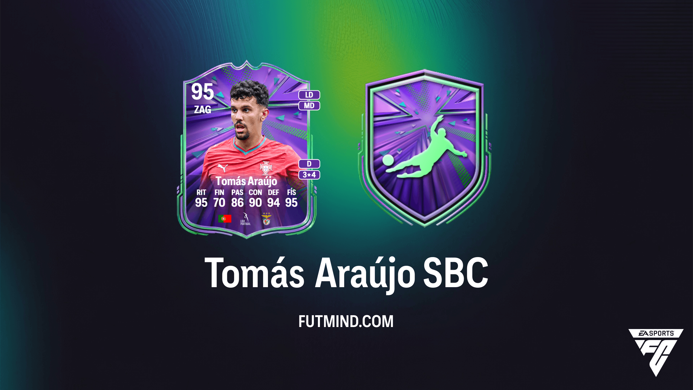 Como completar o SBC Tomás Araújo Orgulho da Nação no FC 26: Vale a pena?