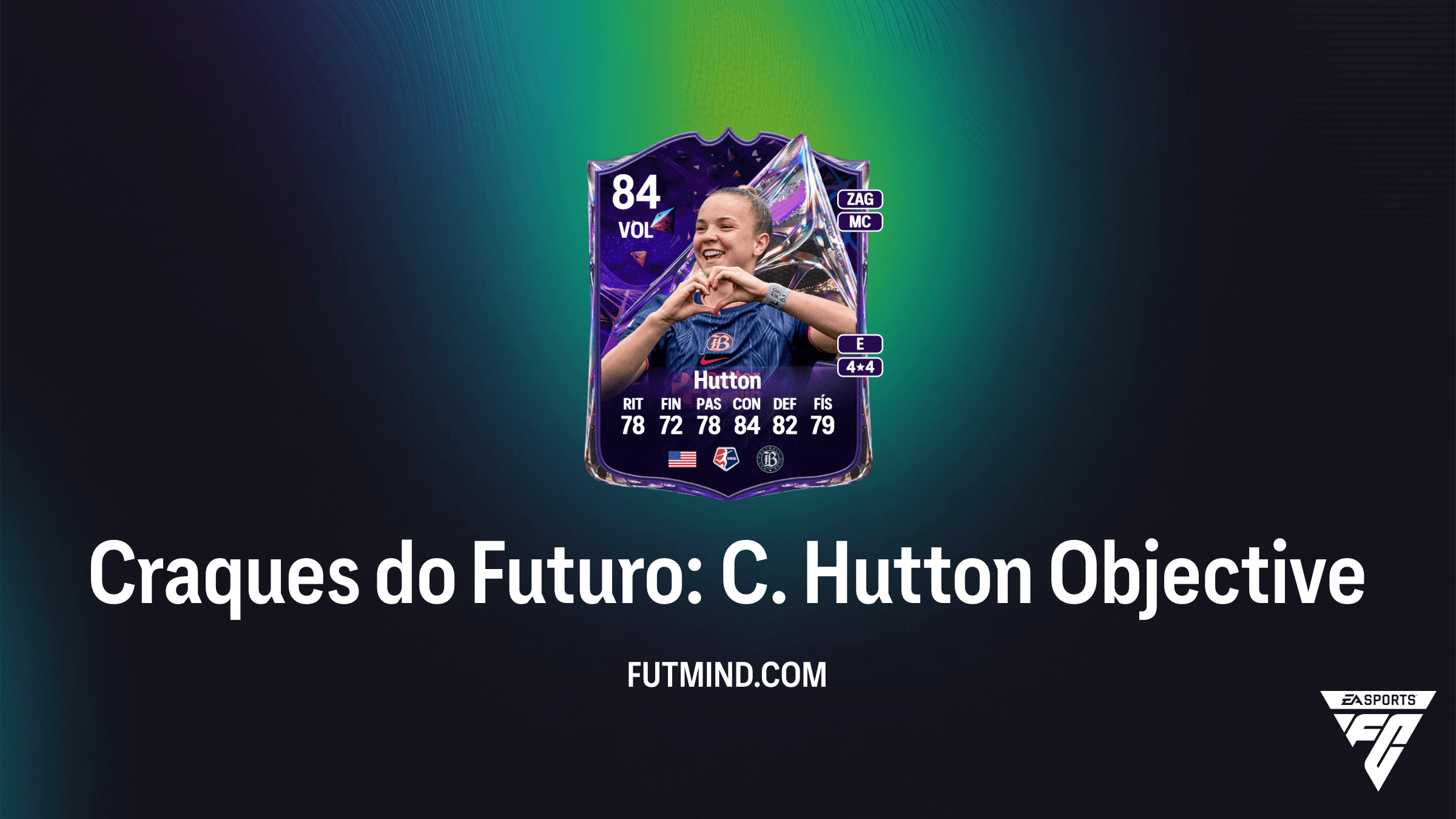 Craques do Futuro: C. Hutton - Guia de SBC e Recompensas no FC 27