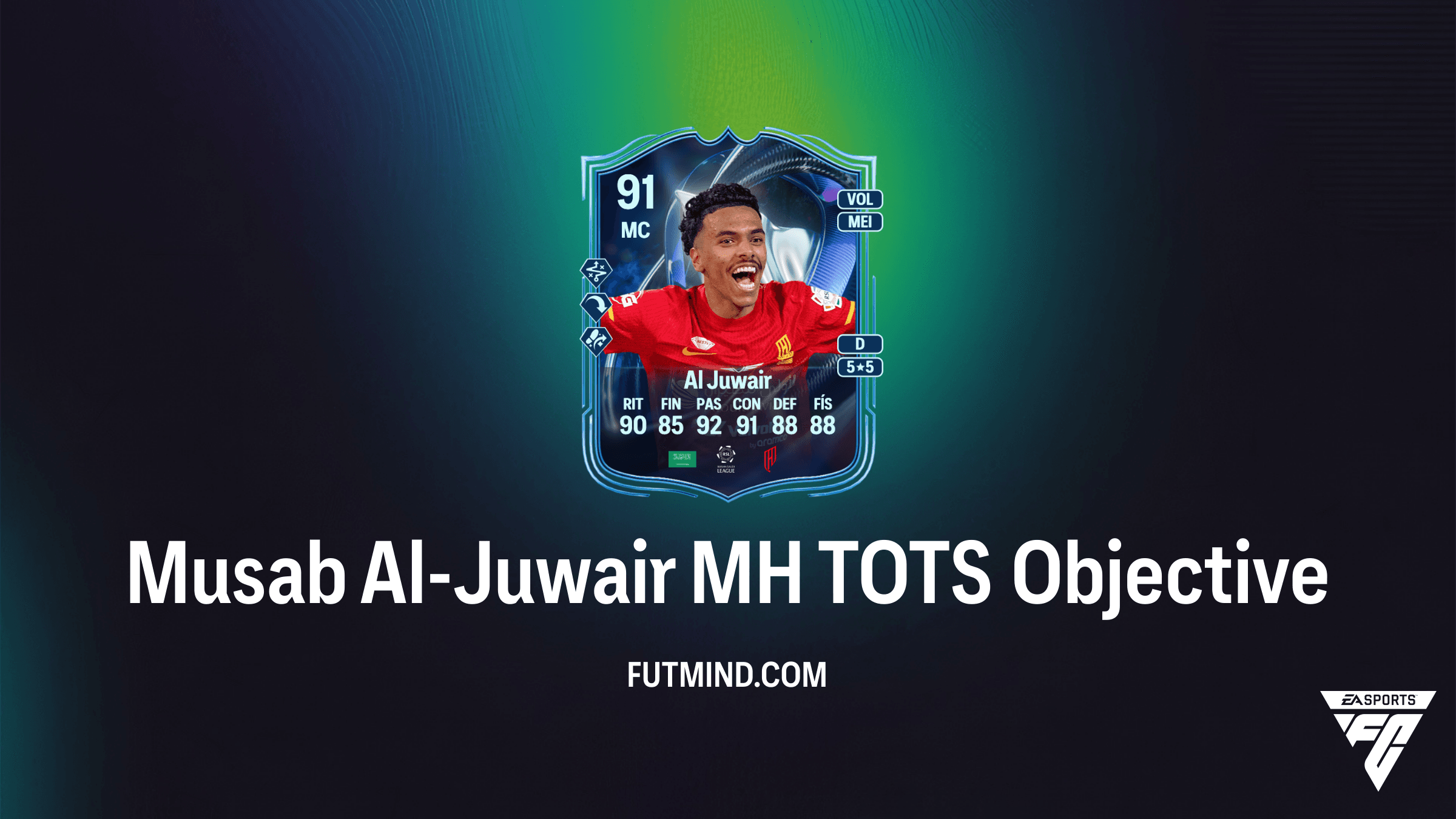 Como completar o SBC de Objetivo Musab Al-Juwair MH TOTS no FC 26
