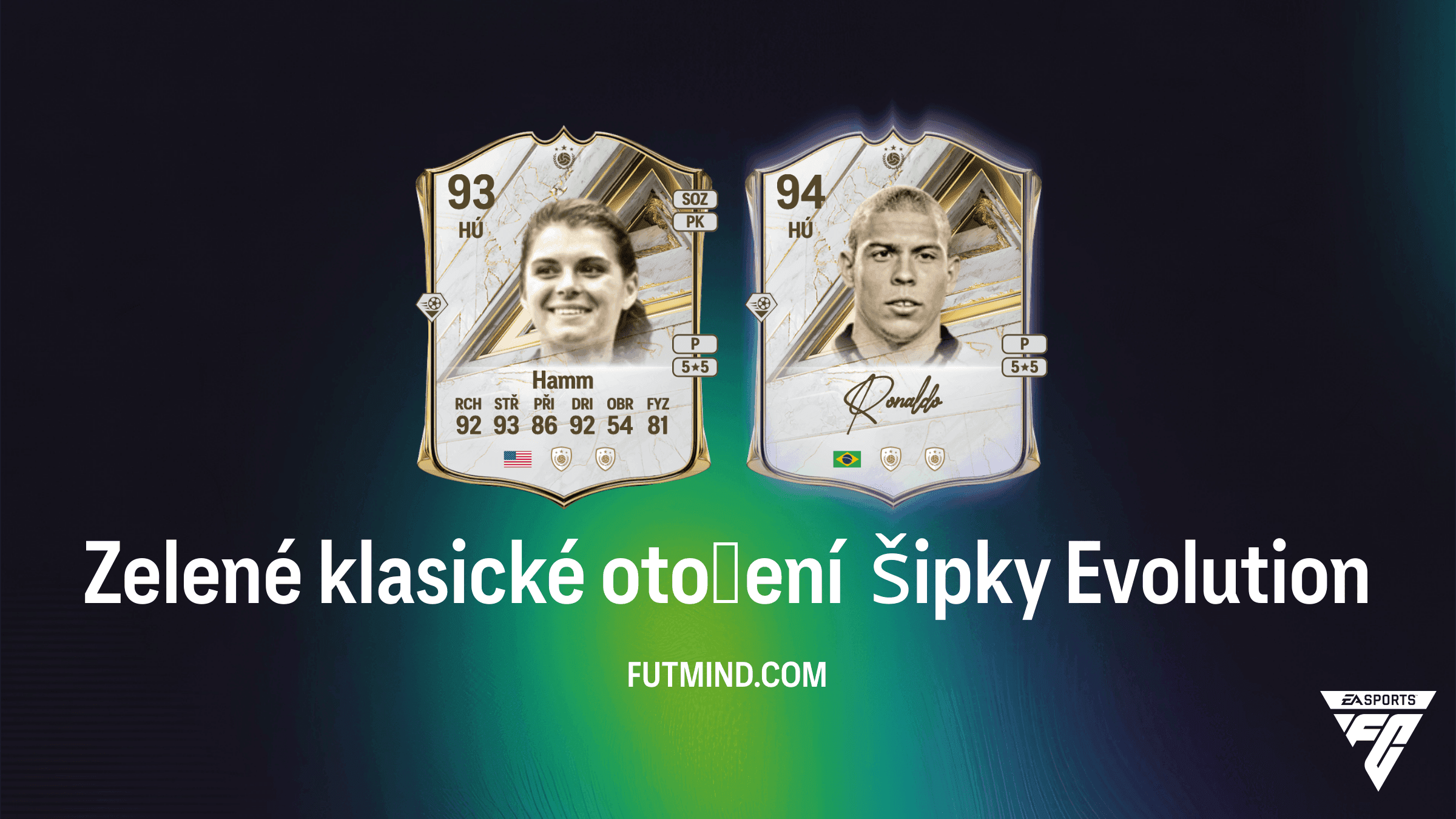 Evoluce Zelené klasické otočení šipky v EA Sports FC 27 Ultimate Team