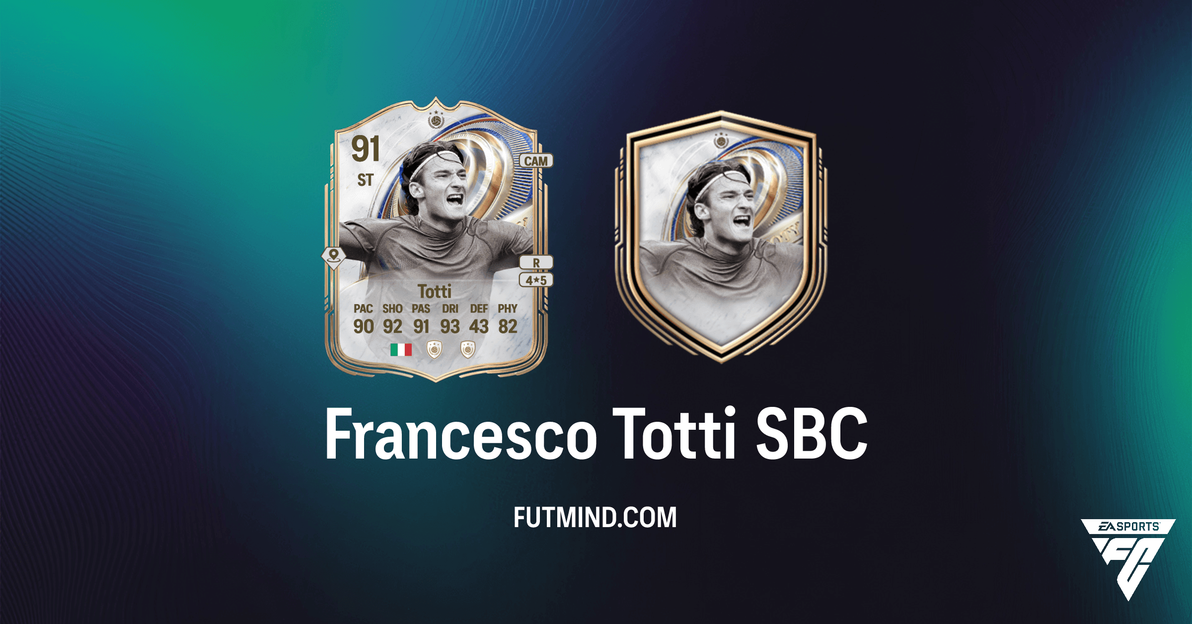 FC 26 TOTY Icon Francesco Totti SBC: Requirements, Cost & Review