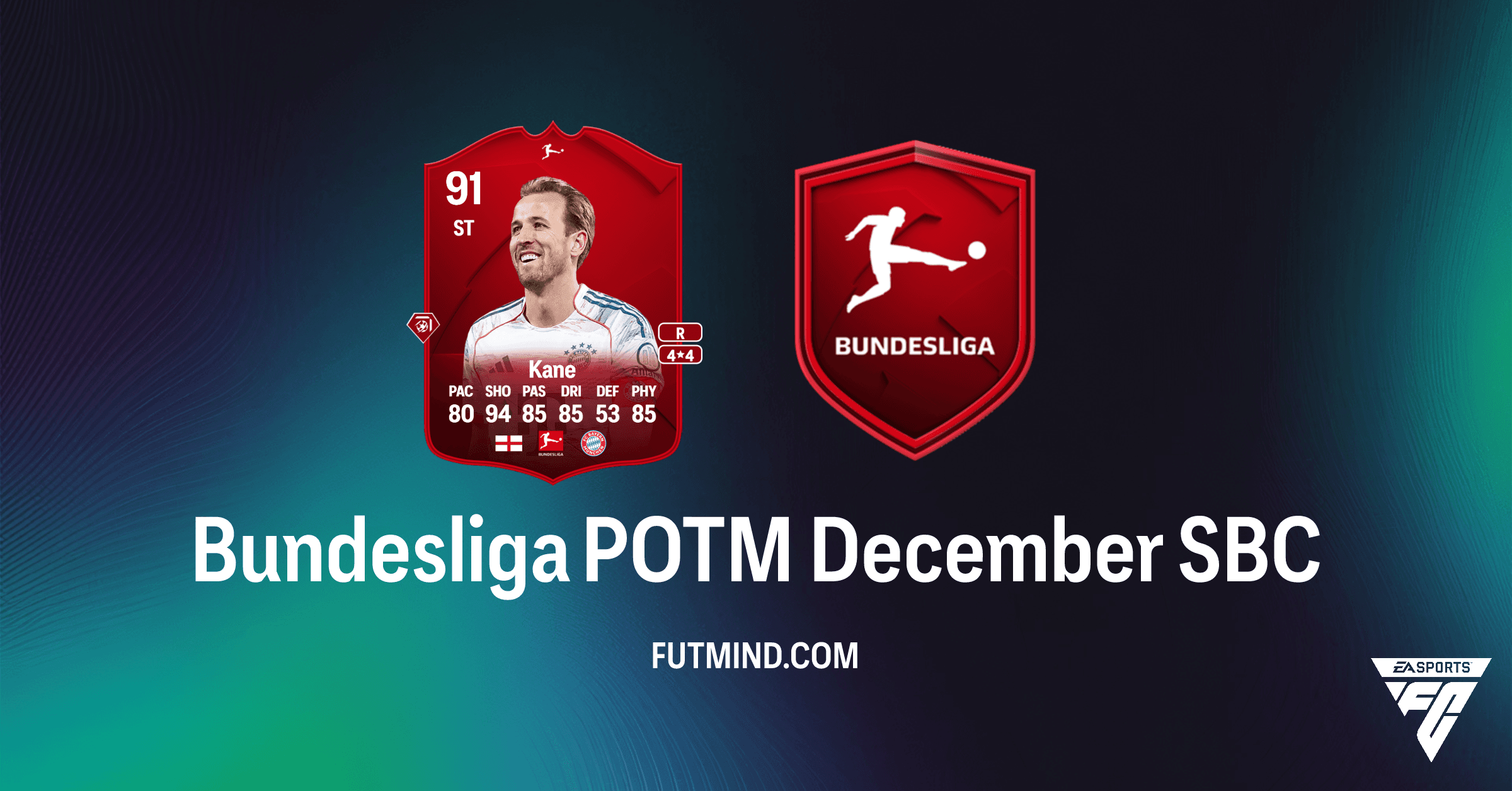 FC 26 Bundesliga POTM December Harry Kane SBC: Requirements, Cost & Review