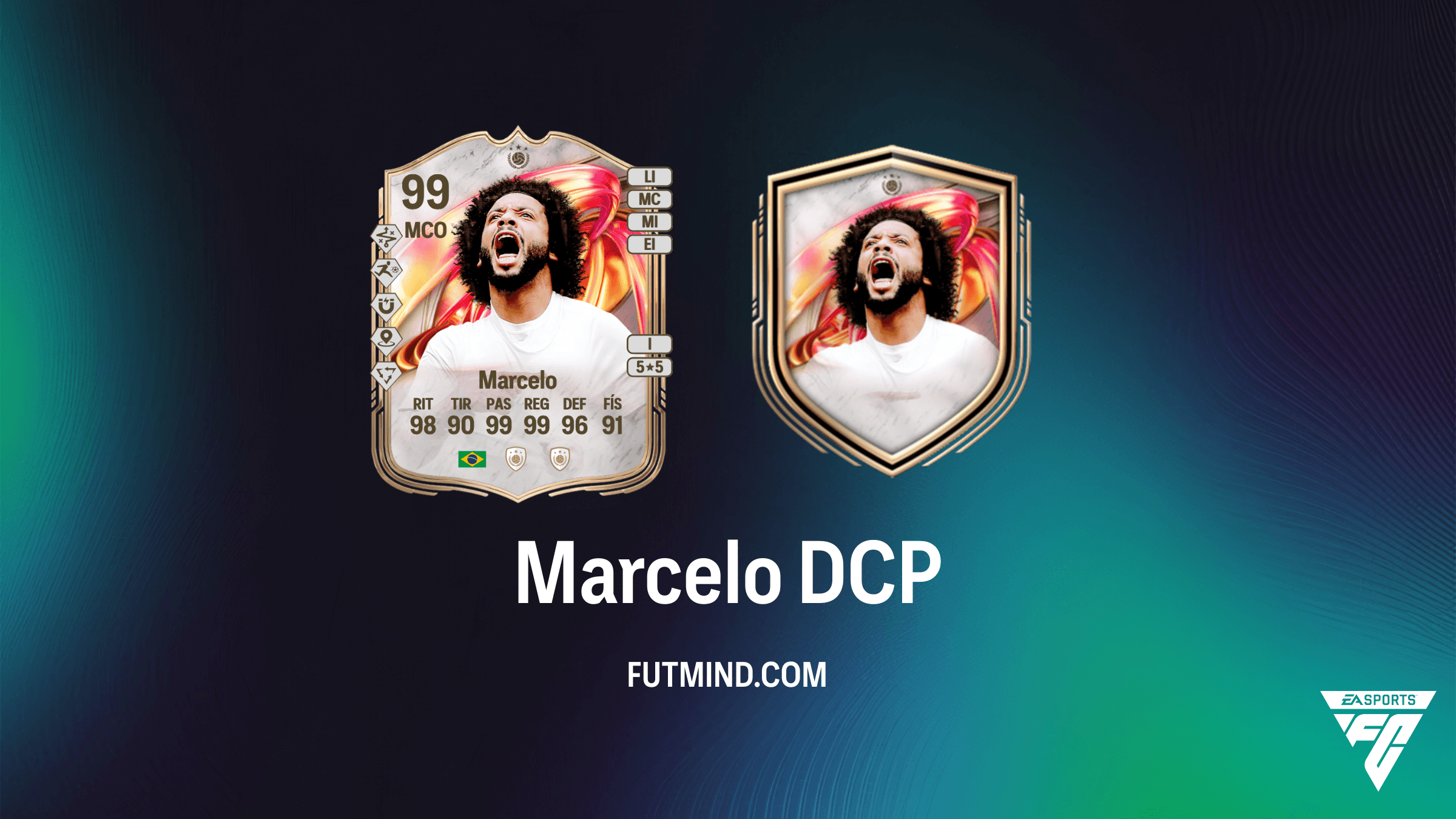 Marcelo Icono de FUTTIES: Cómo completar su DCP en FC 26 y Review del Jugador