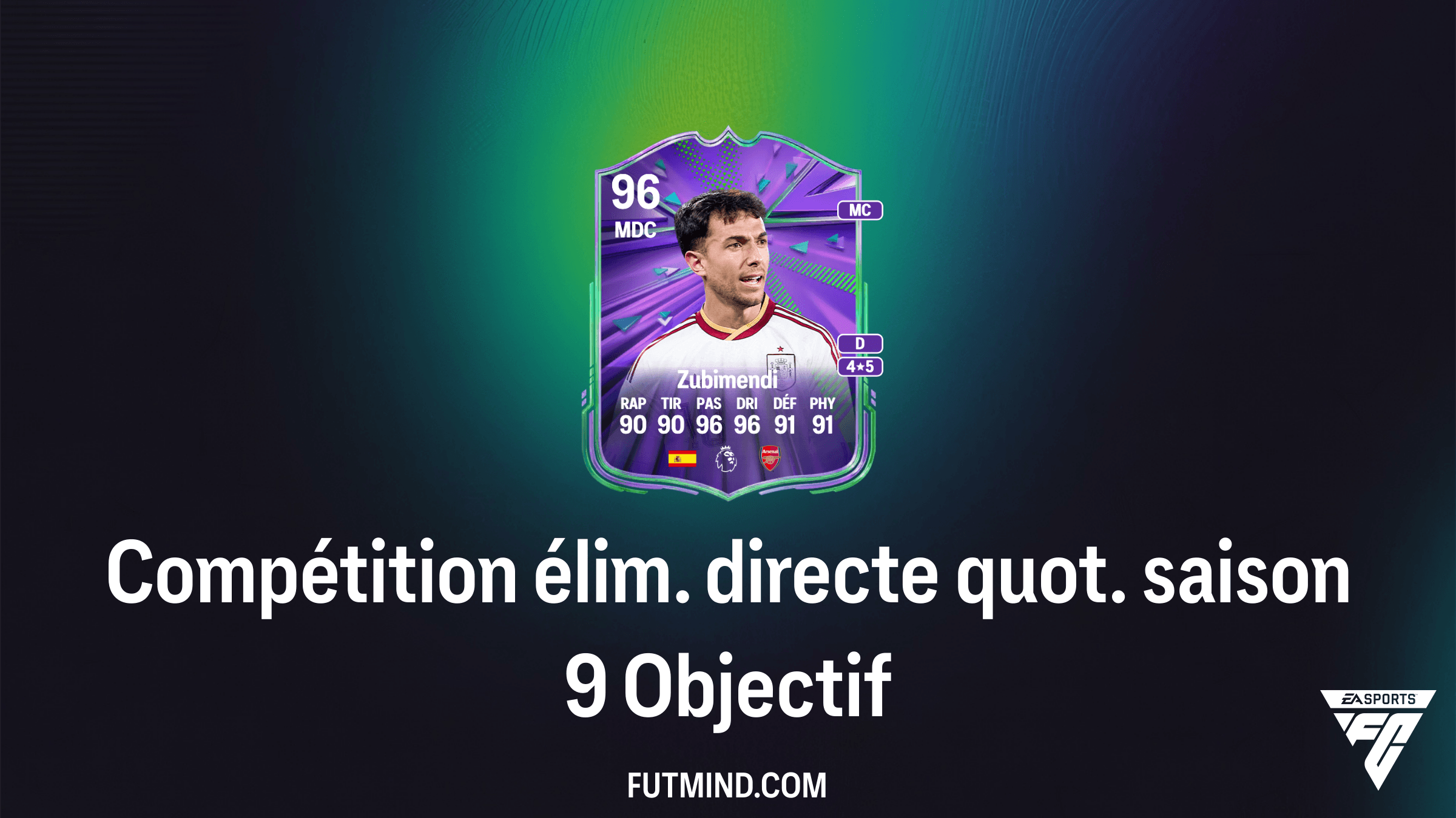 Comment compléter l'Objectif Compétition élim. directe quot. saison 9 dans FC 26