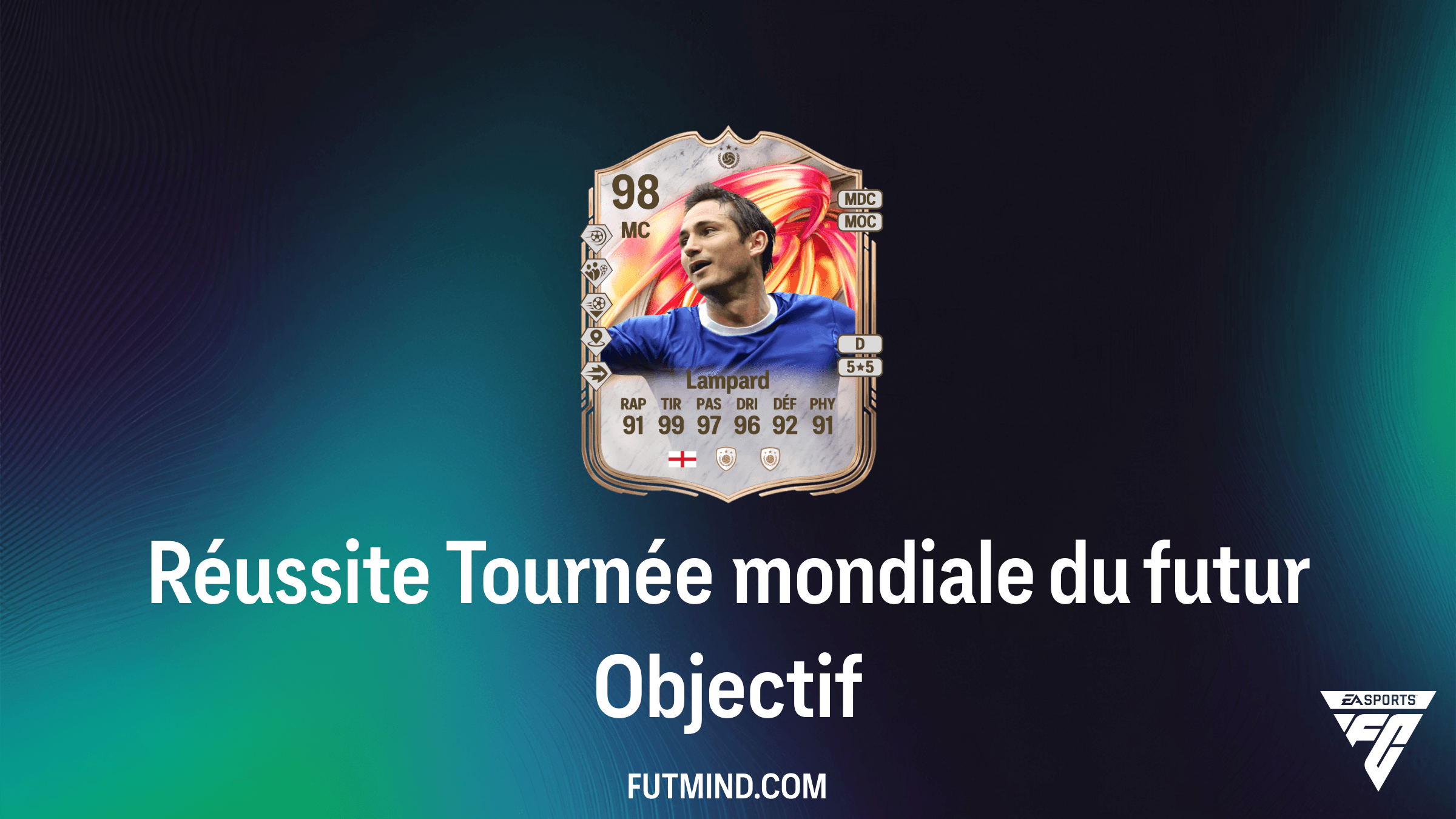 Comment débloquer Frank Lampard FUTTIES via l'Objectif Réussite Tournée mondiale du futur