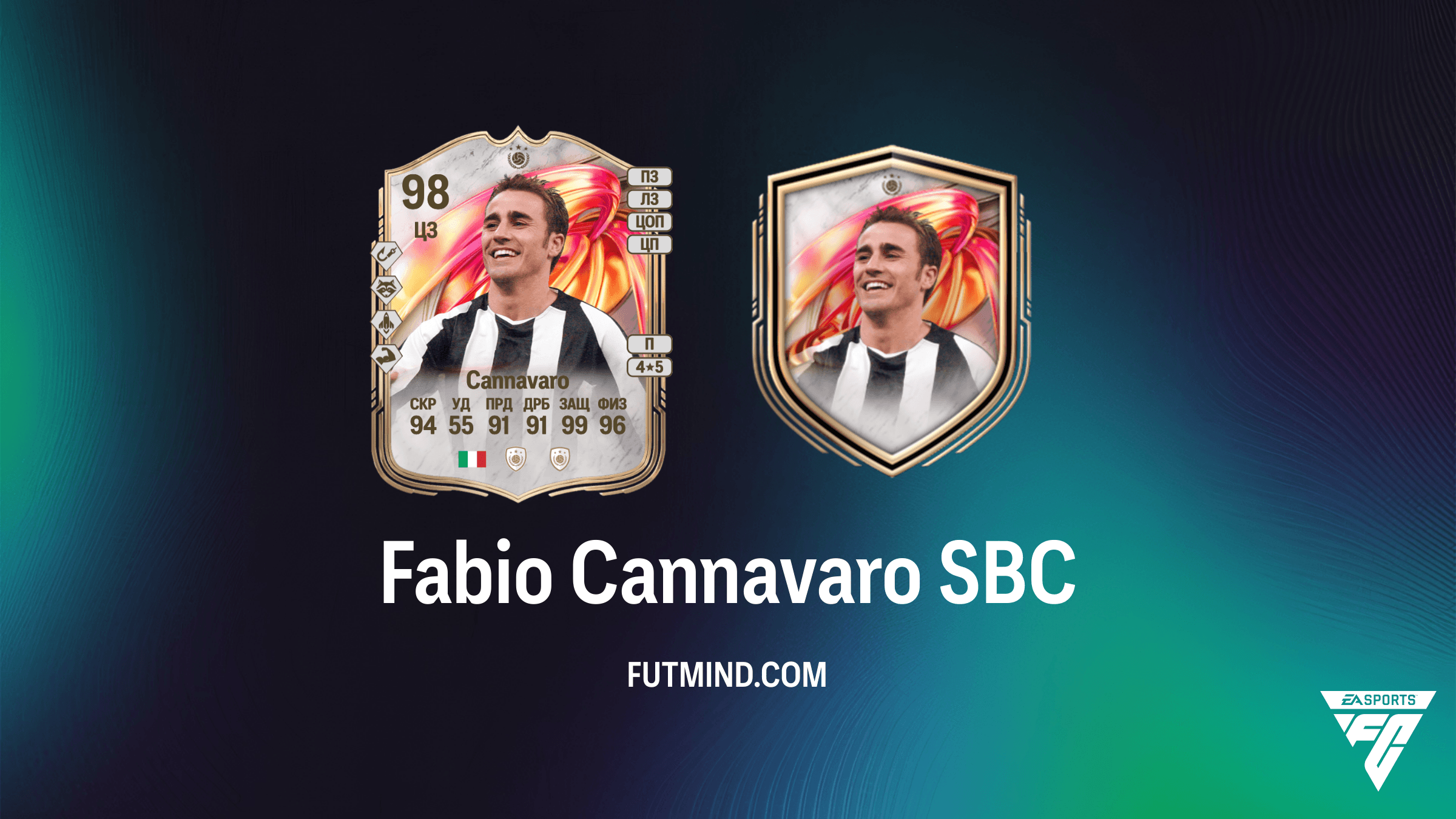 Fabio Cannavaro FUTTIES Icon SBC в FC 26: Обзор, Стоимость и Решение