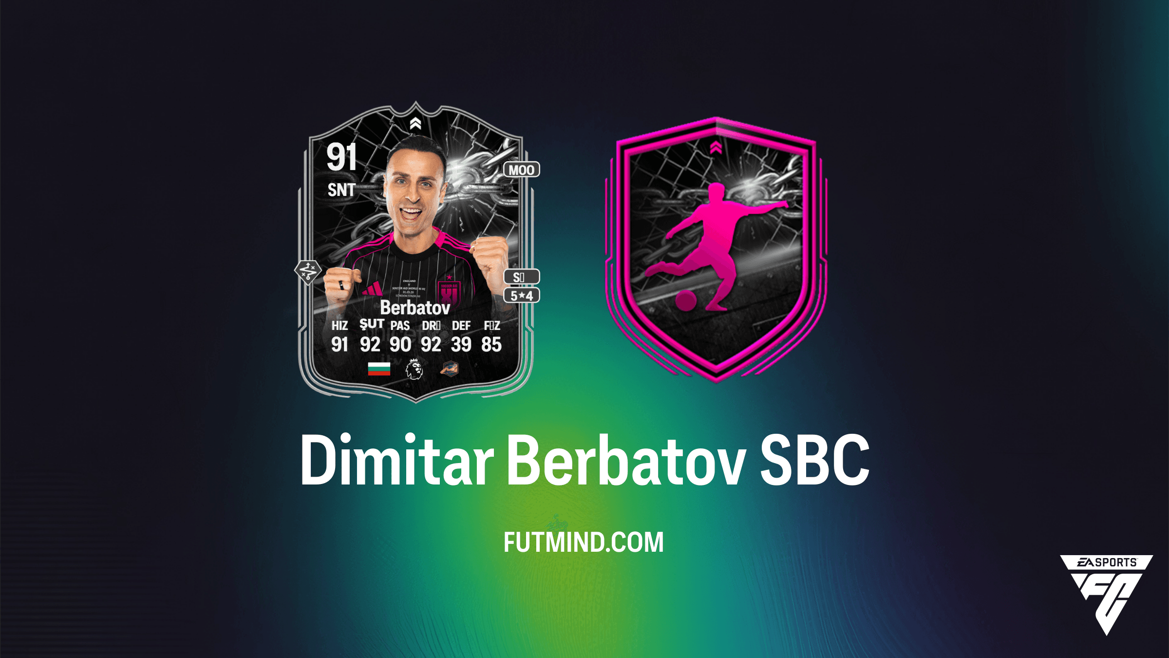 FC 26: Soccer Aid Özel Dimitar Berbatov SBC Rehberi ve Analizi