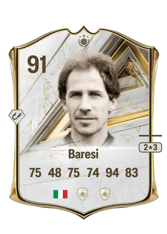 Franco Baresi card