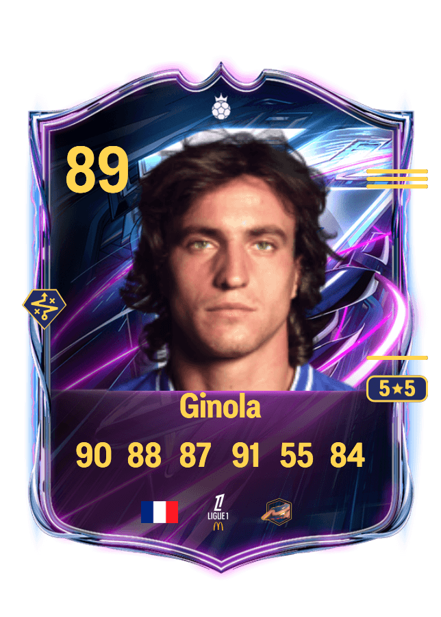 David Ginola card