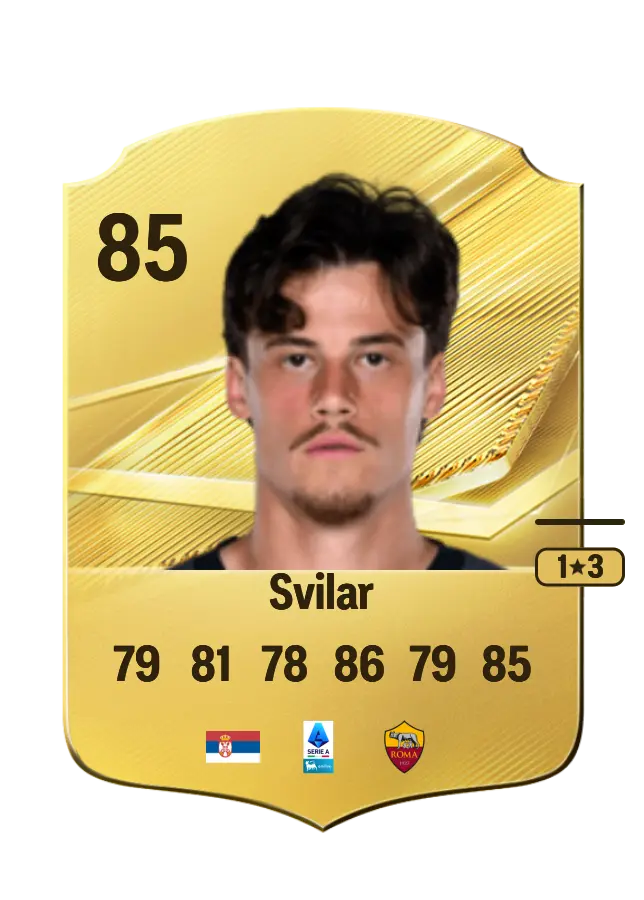 Mile Svilar card