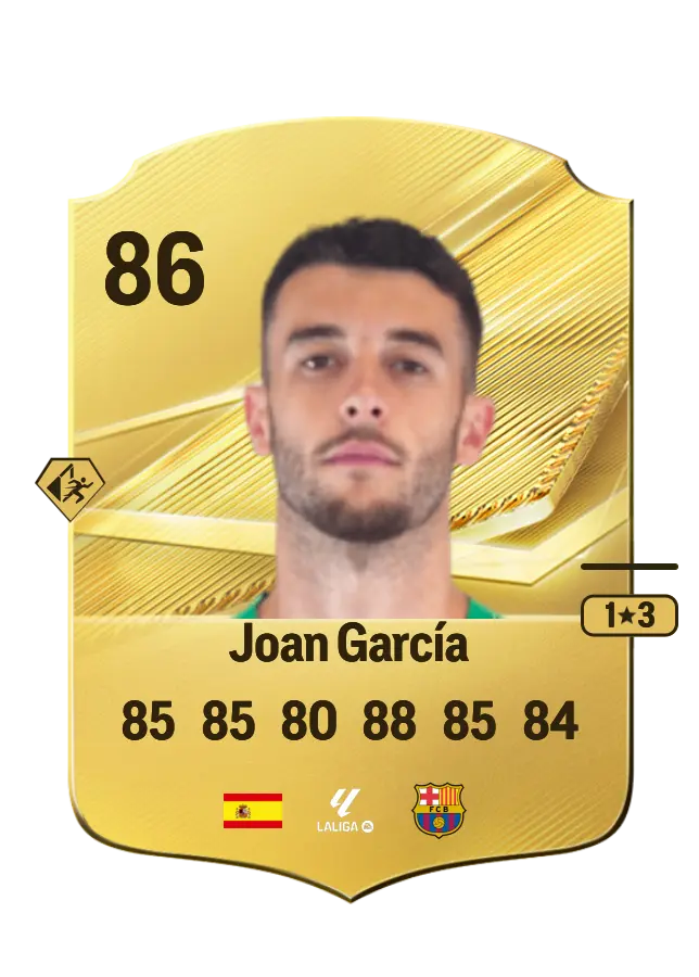 Joan García card