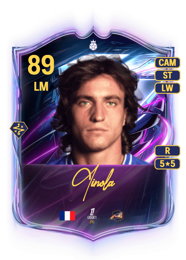 David Ginola card
