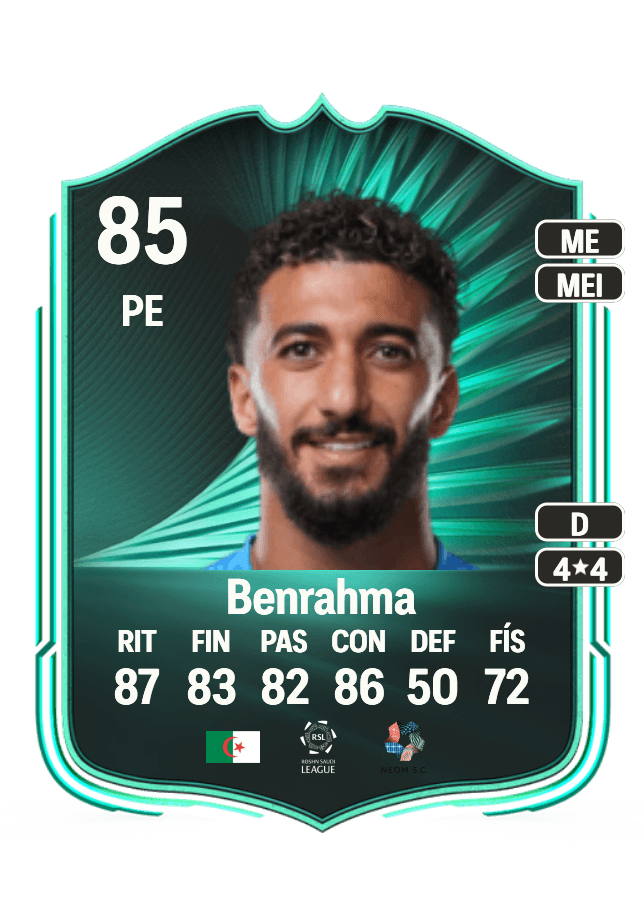 Saïd Benrahma card