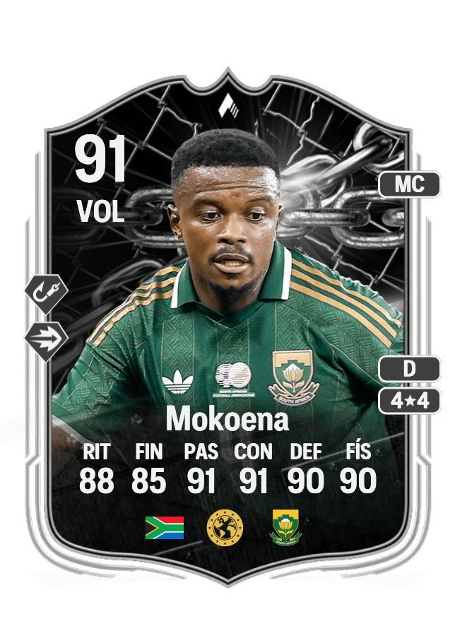 Teboho Mokoena card