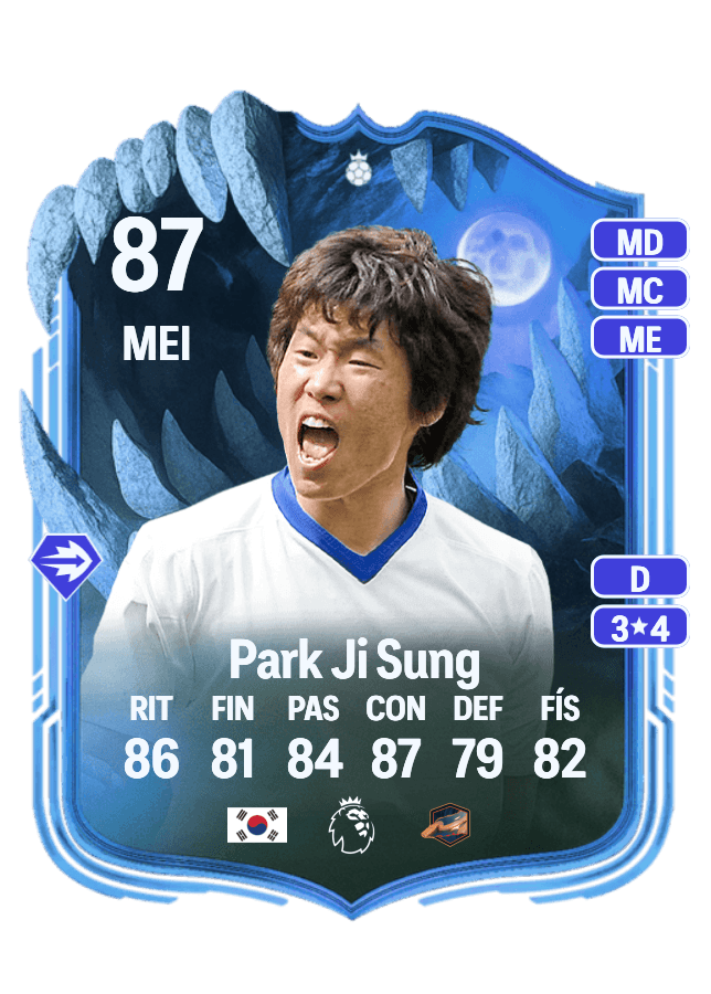 Park Ji Sung card