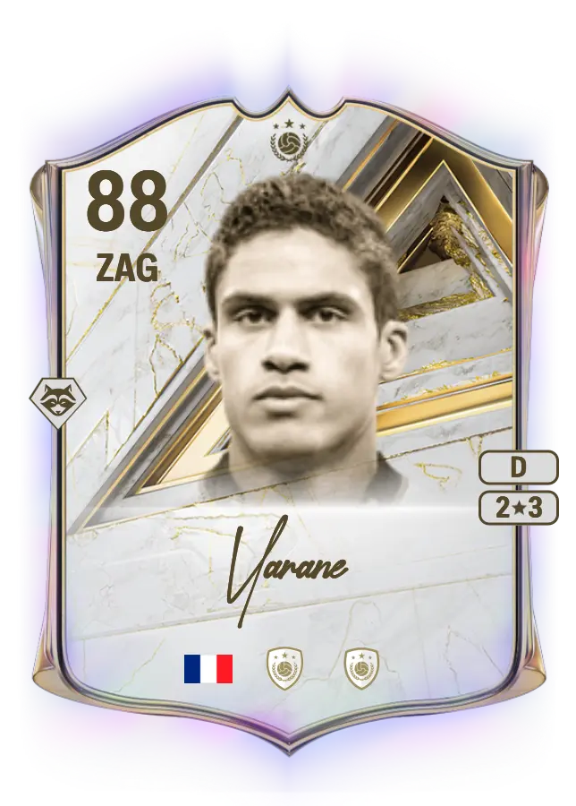 Raphaël Varane card