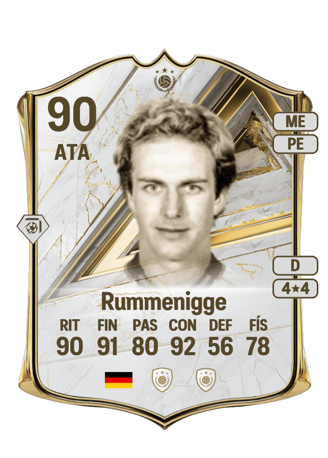 Karl-Heinz Rummenigge card