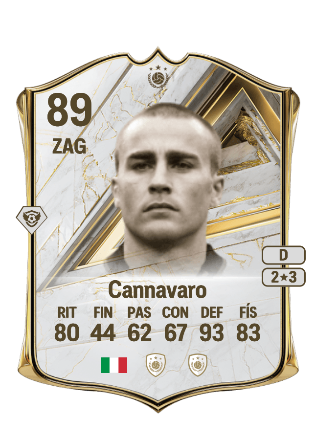 Fabio Cannavaro card