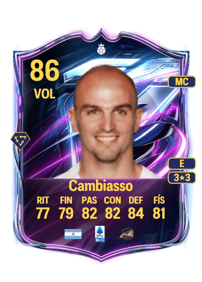 Esteban Cambiasso card