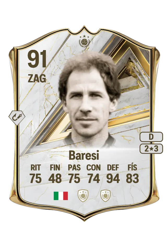 Franco Baresi card