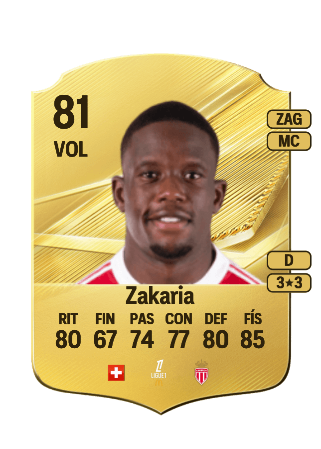 Denis Zakaria card