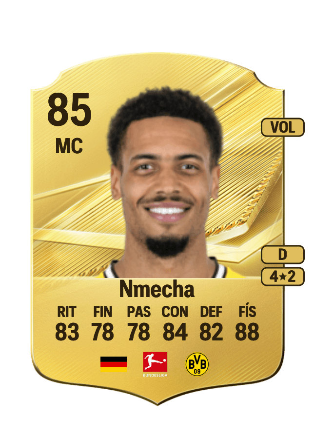 Felix Nmecha card