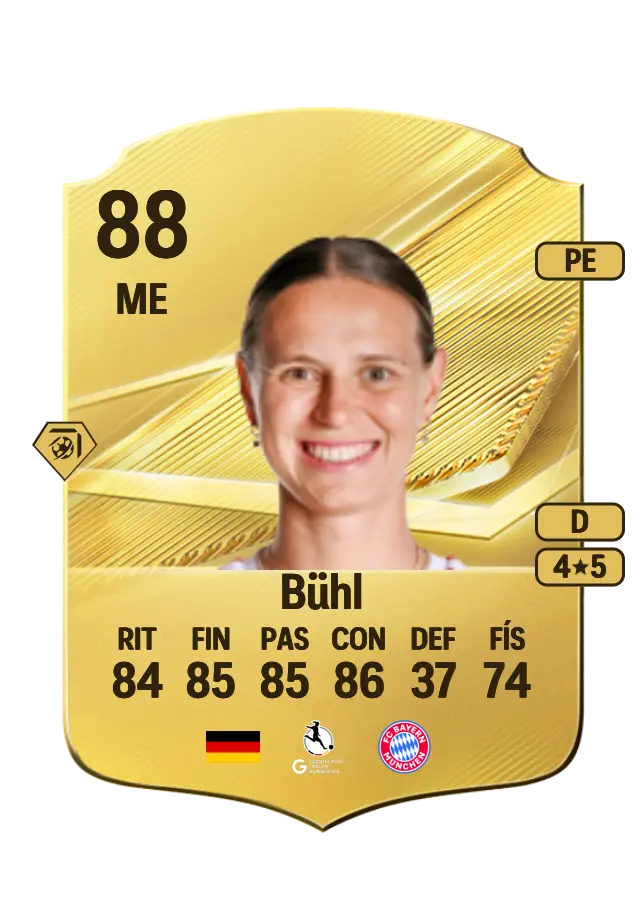 Klara Bühl card