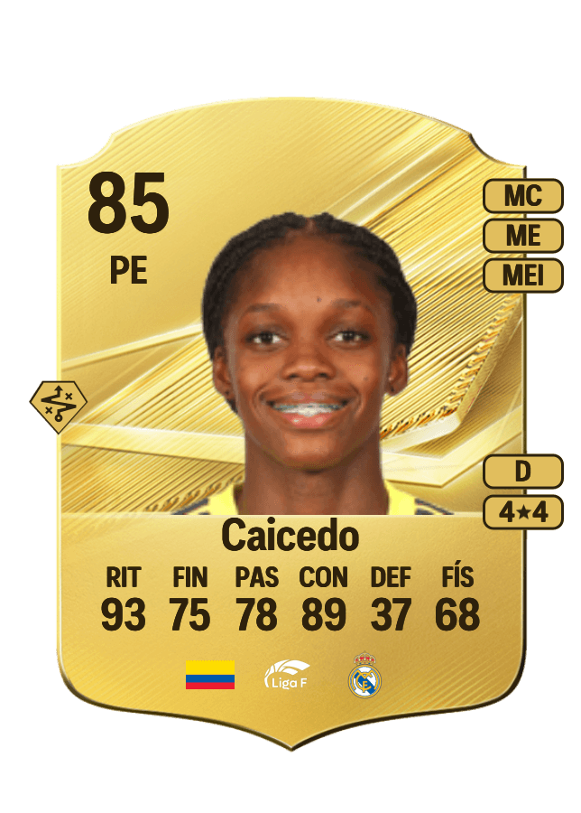 Linda Caicedo card